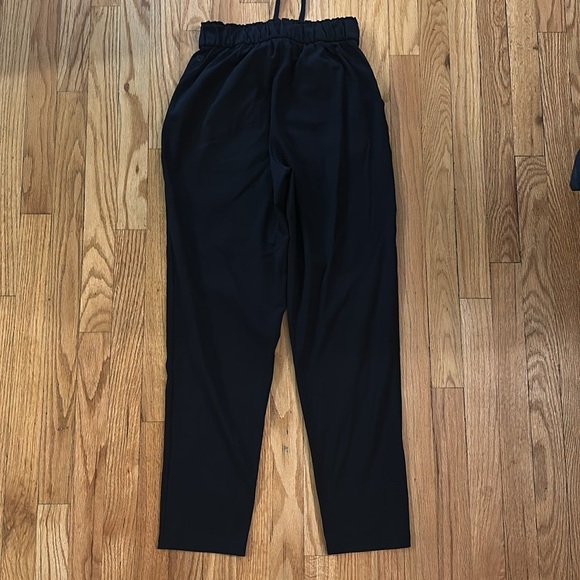 Lululemon sz 4 Keep Moving Pant Black Drawstring Pants Trouser great condition - Picture 5 of 11